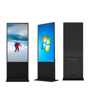 Pantalla LCD de 55 Pulgadas para Publicidad, con Soporte de Pie, Resolución 4K, Señalización Digital para Exteriores, Ideal para Centros Comerciales - Product Image 1