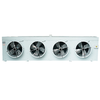 Refroidisseur d'air électrique de type DJ pour chambre froide avec moteur, quatre ventilateurs à décharge latérale, boîtier en acier coloré pour la réfrigération des congélateurs