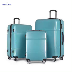 Unisex yüksek kalite 20 "24" "28" ABS + PC Hardshell arabası bavul seti iş seyahat bagaj TSA kilit ana malzeme PP - Product Image 2