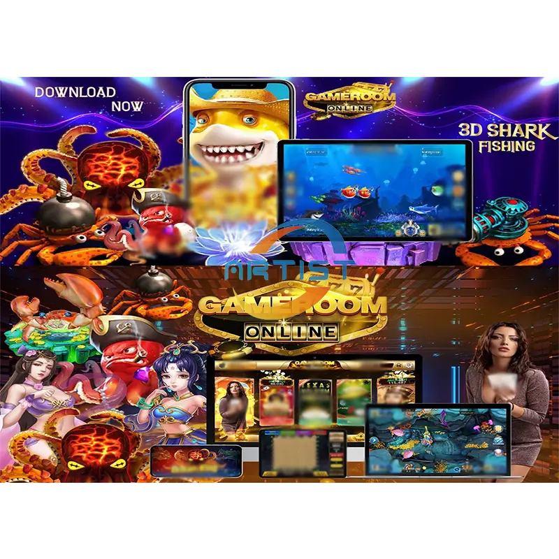 AS populer Gameroom platform gaming Arcade memancing Video Game perangkat lunak Online