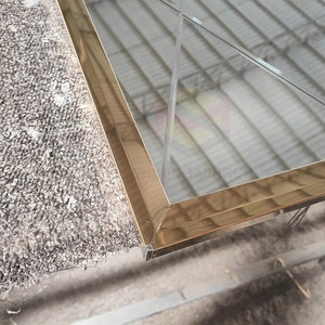 Bán buôn khách sạn nhà Laser vát gương với khung thép không gỉ Kích thước lớn khắc tường gương cho phòng tắm - Product Image 6