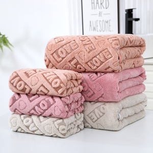 San hô Fleece mới phát hành khăn tắm khăn thiết lập Chất lượng cao sợi nhỏ khăn tắm tay mềm mại - Product Image 1