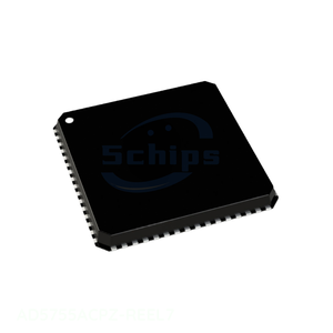 IC DAC 16BIT V/A OUT 64LFCSP Data Acquisition Electronics Components Set AD5755ACPZ-REEL7 64 VFQFN Exposed Pad, CSP Manufacturer - Product Image 1