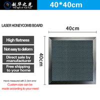 Plateforme de table de travail en nid d'abeille pour machine de découpe et de gravure laser CO2 SCULPFUN 10w