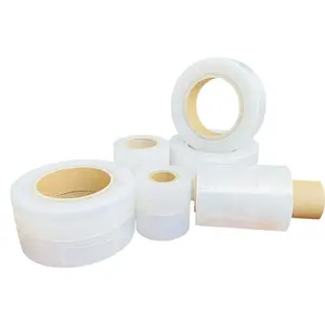 Mini Clear Stretch Wrap Film 80 Gauge Pallet Wrap Duurzame Zelfklevende Bewegende Benodigdheden Verpakking Zware Wikkelfolie