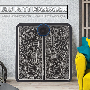 Massaggiatore Elettrico EMS per Piedi e Gambe, Ricaricabile con Batteria al Litio e Controllo del Timer - Product Image 2