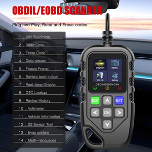 OBD 2 Xe Công Cụ Chẩn Đoán OBD II Máy Quét Động Cơ Xe Lỗi Mã <span class=keywords><strong>Reader</strong></span> Có Thể Chẩn Đoán Quét Công Cụ, Đọc Và Rõ Ràng Mã Lỗi - Product Image 3