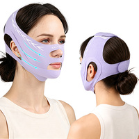 Masque liftant pour le visage en V, sangle de menton pour dormir, masque liftant en V, sangle amincissante pour le visage, réducteur et éliminateur de double menton