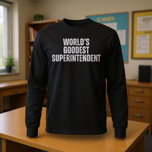 La migliore maglietta a maniche lunghe del mondo per superintendenti - Product Image 3