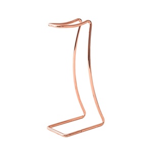 Carbon Steel Electroplated Headphone <strong>Stand</strong>, Multi-functional Desktop Holder For Gaming Headsets - Product Image 1