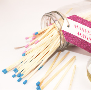 Bouteille en verre rose <span class=keywords><strong>bleu</strong></span>, artisanat d'art créatif coloré, bougie d'aromathérapie longue correspondance - Product Image 3