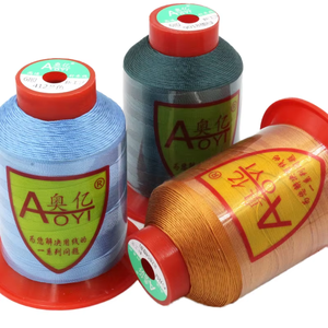 420D/3 alta resistencia 0,5mm fuerte seda <span class=keywords><strong>Ray</strong></span> filamento 3 alta tenacidad poliéster hilo costura cuero zapatos mano mercerizado - Product Image 1