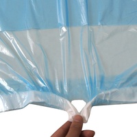 Sacs poubelle en plastique coloré résistantes aux déchirures, pour voiture, 50 pièces, de haute qualité, vente en gros