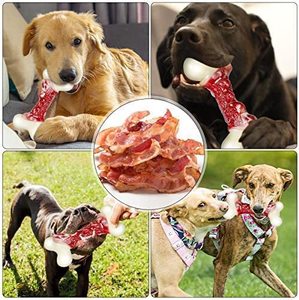 UliLink Langlebiges Nylon-Hundespielzeug mit Hühnergeschmack, Unzerstörbar und Umweltfreundlich, 100g für Starke Kauer und Große Hunde - Product Image 4
