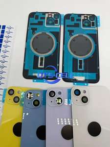 Promotion Chaude : Coque Arrière en Verre, Boîtier avec Autocollant Dorsal pour <span class=keywords><strong>iPhone</strong></span> 17 16 15 14 13 12 11 Pro Max, Film de Protection d'Écran Arrière de Remplacement - Product Image 3