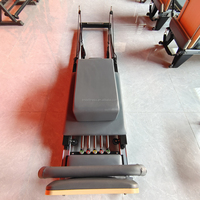 Reformer de Pilates portable et réglable, de qualité supérieure, en aluminium, avec système de traction, pour la maison, studio d'exercice, machine de Pilates à domicile, reformer de Pilates