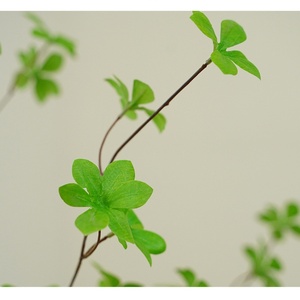 C632 Branche Verte Artificielle de Haute Qualité <span class=keywords><strong>Pieris</strong></span> Japonais Arrangement De Fleurs En Plastique Décoratif Café Intérieur Centre Commercial Décor Extérieur - Product Image 6