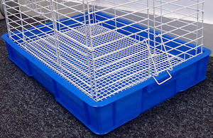 Petits animaux huches cage pour lapin chinchilla furet lapin maison intérieur extérieur utilisation cage facile à nettoyer - Product Image 3