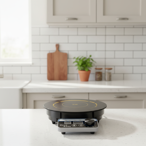 Cuisinière à <span class=keywords><strong>induction</strong></span> électrique multifonction professionnelle 2200W avec commande tactile pour usage commercial en hôtel et restaurant, prête pour la préparation de hot pot - Product Image 4