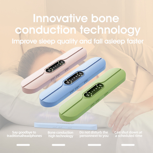 Xách tay không dây Gối loa sản phẩm điện tử xương dẫn cảm biến loa tiếng ồn Trắng dụng cụ ngủ Thẻ âm thanh hộp - Product Image 4