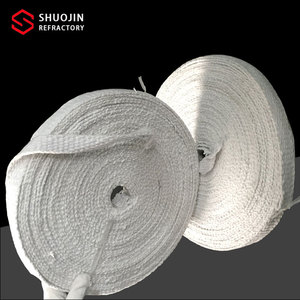 फैक्टरी प्रत्यक्ष कस्टम सिरेमिक फाइबर टेप और अपवर्तक इन्सुलेशन अनुप्रयोगों के लिए रस्सी - Product Image 2