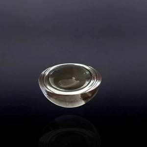 Vidrio óptico de 2mm de diámetro JGS1 Fibra de vidrio de sílice fundida Lente de Media bola de enfoque convexo plano médico - Product Image 4