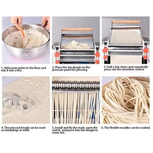 Machine à pâtes électrique portable automatique 60 pièces/min Garantie de 2 ans pour usage domestique Hôtels Restaurants - Product Image 4
