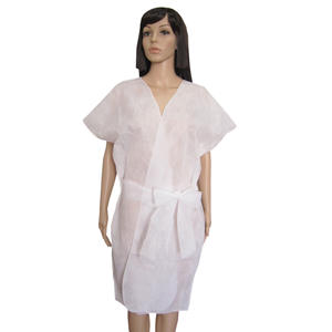 Hygienic Medical Mehrere Farben Kurzarm Vlies Einweg Friseur Kimonos Spa Massage - Product Image 3