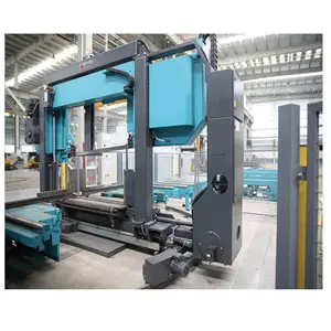Raintech Horizontal Fully Automatic Band Sawing Machine For H Beam Channel Steel Processing Line