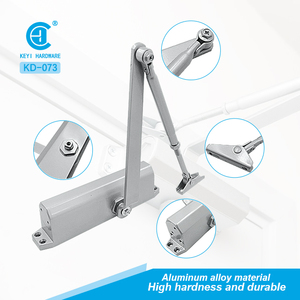 Ferme-portes automatiques silencieux de haute qualité en alliage d'aluminium commercial avec bras coulissant - Product Image 3