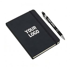 Wholesale Custom Logo Printed Pu Hardcover Leather Personalized Promo Business Gift Office School <b>Journal</b> Notebook - Product Image 1