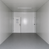Maison conteneur préfabriquée à 3 étages, dortoir modulaire, escaliers extérieurs, rampes, bureau préfabriqué