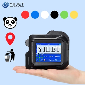 多言語対応 12.7mm ミニポータブルハンドヘルド高速乾燥インク 600DPI インクジェットプリンター プッシュボタン ロゴ日付印字機 フレックス対応 - Product Image 2