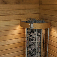 Chauffe-sauna extérieur Harvia 18 kW 240 V avec panneau de commande numérique pour utilisation en extérieur