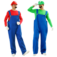 Kostum Karakter TV & Film Bahan Polyester, Jumpsuit Pesta Halloween untuk Tema Karnaval, Diskon Besar