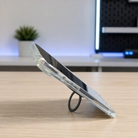 Support de doigt antidérapant magnétique pliable en alliage d'aluminium et biodégradable pour tablette et téléphone portable, utilisation à domicile/au bureau