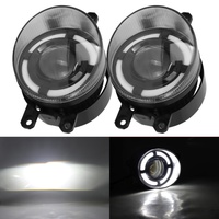 Feux antibrouillard LED 3 pouces DRL couleur blanche, feux antibrouillard laser tout-terrain pour TOYOTA Camry avec phare à ouverture