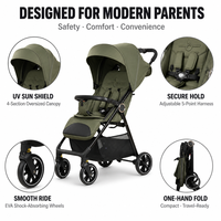 Poussette bébé pliable en un clic, légère, fabricant de poussettes de voyage pour bébé, modèle 4 en 1, peut s'asseoir/se coucher