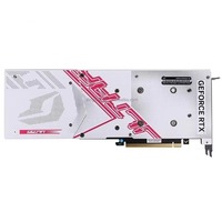 Nouvelle carte graphique de jeu pour ordinateur de bureau RTX 4060 Ultra Z OC 8 Go GDDR6X blanche PCI Express avec ventilateur et câble d'alimentation dissimulable