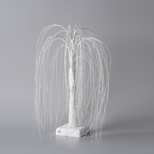 60 LED nhân tạo khóc cây liễu đèn warmwhite nhiều màu kép thay đổi độ sáng cây trong nhà đèn cho giáng sinh đám cưới - Product Image 6