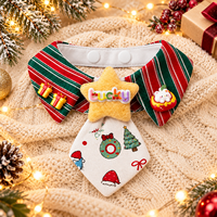 Noeud papillon pour animaux de compagnie avec imprimé de Noël