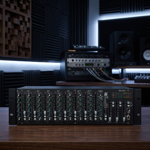 Mezclador de audio profesional MUFX de 10/12 canales, montable en rack, con Bluetooth, MP3, analógico, procesador de 16 efectos, consola para audio y video. - Product Image 6