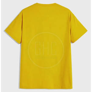 T-shirt d'été pour hommes 100% coton confortable surdimensionné vêtements de fitness meilleure qualité fabriqué au Pakistan - Product Image 2