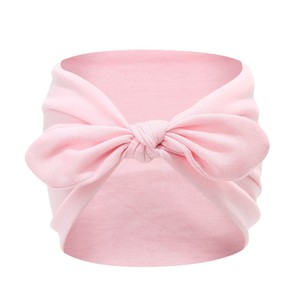 Nueva Diadema Unisex de Poliéster con Orejas de Conejo y Lazo, de Color Liso, Elástica y Absorbente de Sudor, para <span class=keywords><strong>Yoga</strong></span> y Uso Transfronterizo - Product Image 5