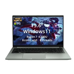 Hot 15.6 Inch Business Laptops <strong>AMD</strong> Ryzen 7 4700U Metal Case Windows 11 Office Computer 16GB RAM <strong>Notebook</strong> for Corporate Wholesale - Product Image 1