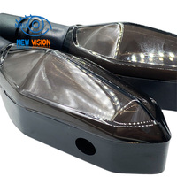 Nouvel indicateur de direction universel pour moto RGB, clignotant ambre, projecteur, lampe indicatrice, clignotant pour moto, scooter, virage