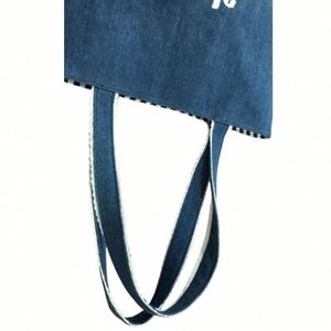 High Quality Custom Logo Printed Stripe Canvas Shopping Tote Bag Hot Sale Recyclable and Colorful Bags - Product Image 5