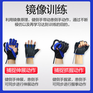 Guantes Robóticos Inteligentes para Rehabilitación de Hemiplejia por Accidente Cerebrovascular, Entrenador Neumático de Función de Mano, Fabricante - Product Image 5