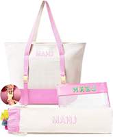 Sac de rangement pour tuiles et supports de Mahjong, ensemble de trois pièces, grande capacité, sac de rangement pour Mahjong américain, disponible en plusieurs couleurs