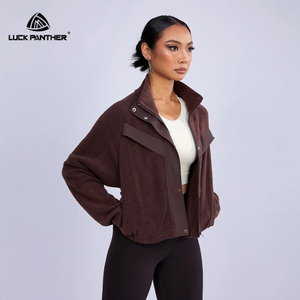Luckpanther Fabricant de vêtements de sport en <span class=keywords><strong>polaire</strong></span> de haute qualité, sur mesure, OEM, pour femmes - Product Image 6